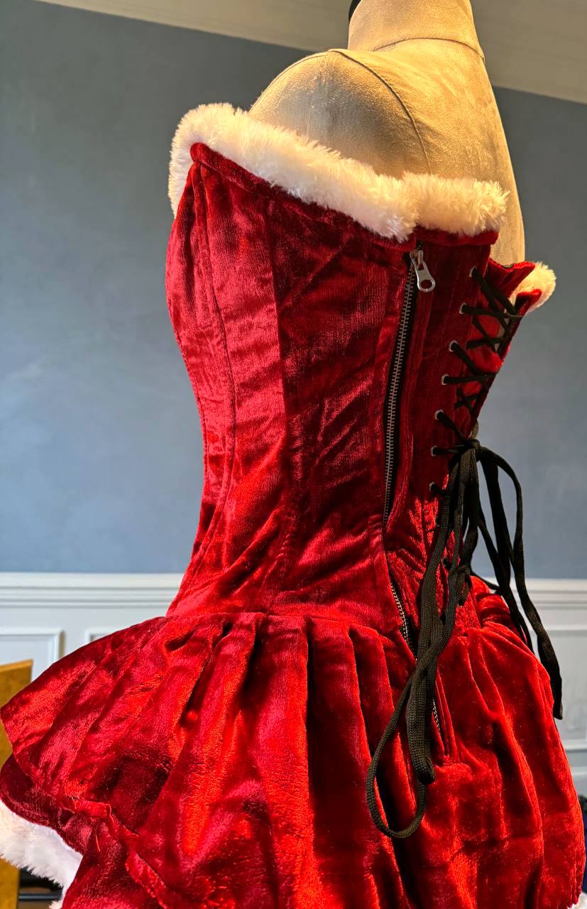 Bespoke Corset Dress (Satin or Brocade) - Dark Garden Unique Corsetry, Inc.