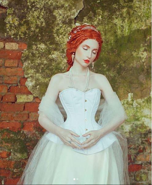 The Ramona Corset. Bespoke High Quality Authentic Peplum Style Corset from Cotton On Steel Bones, Vintage, Wedding, Victorian Corset. 24 / White The Ramona Corset. Bespoke High Quality Authentic Peplum Style Corset from Cotton On Steel Bones, Vintage, Wedding, Victorian Corset. 24 / White