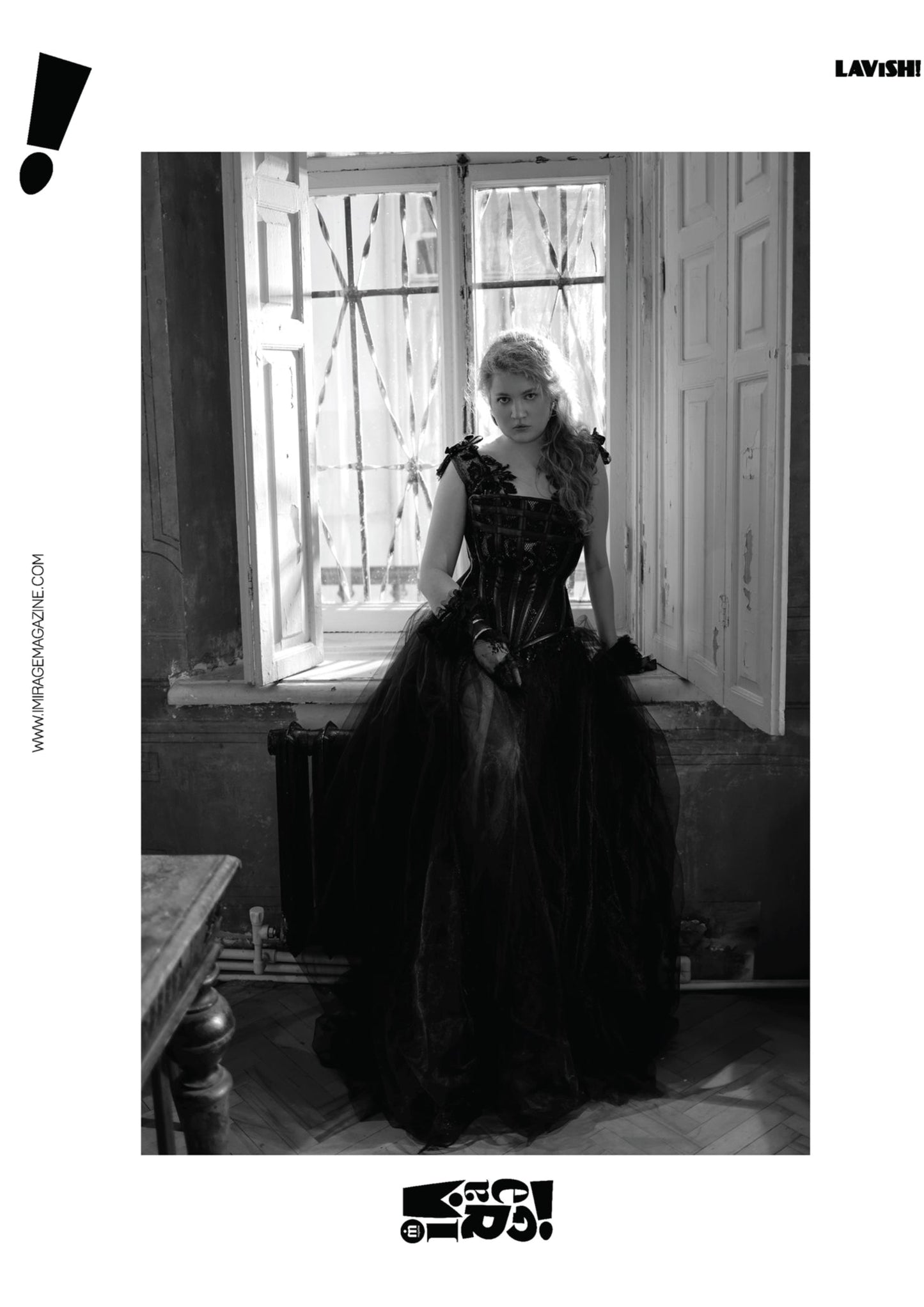 A Moment Was All She Gave. Irina Pyleva for Corsettery, Imirage Editorial, Decemer 2025
