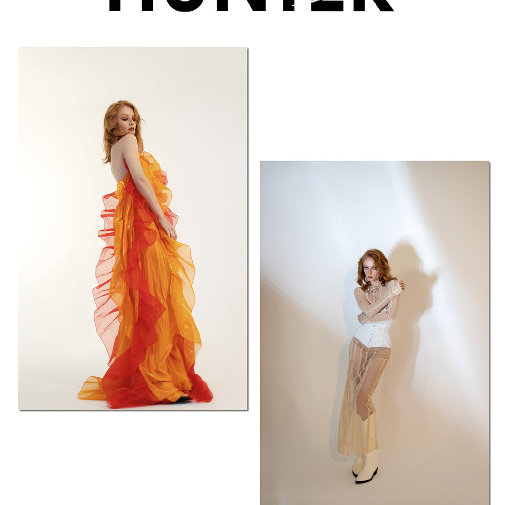 Fashion editorial in Hunter Magazine January '24