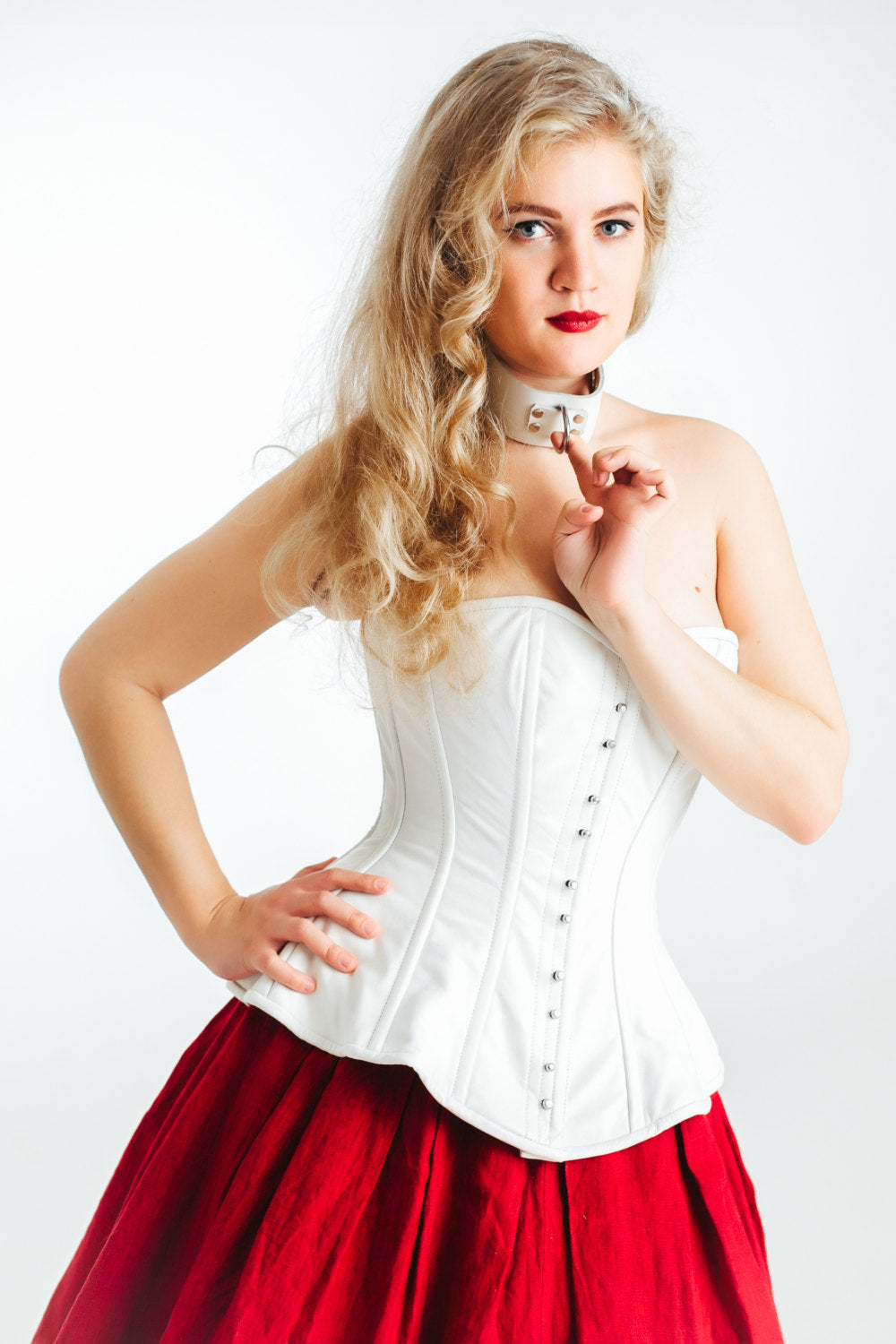 White Leather Corsets – Corsettery Authentic Corsets USA