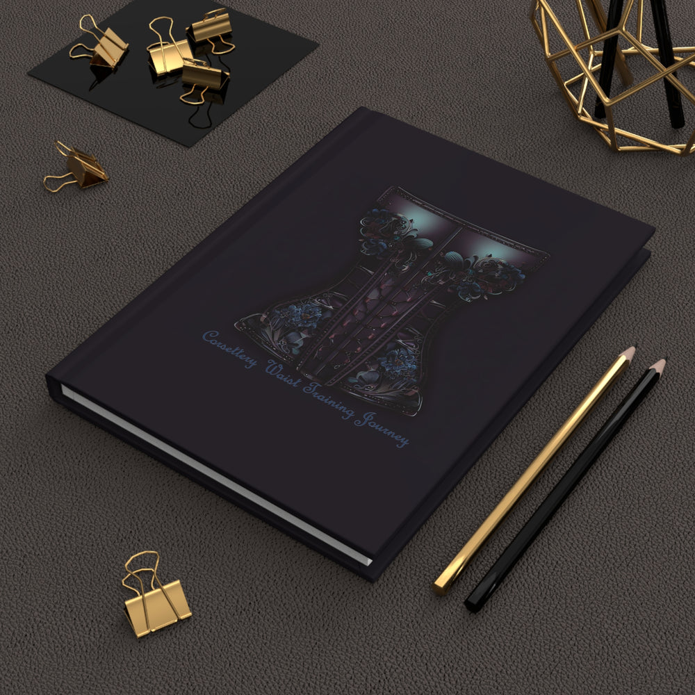 Hardcover Journal Matte, gothic corset notebook