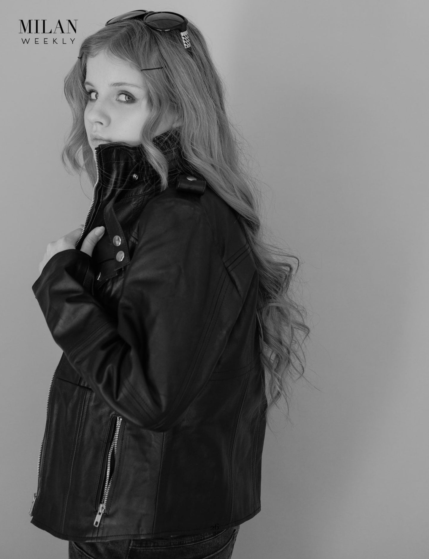 Bespoke premium quality leather jacket Model Off Duty Corsettery