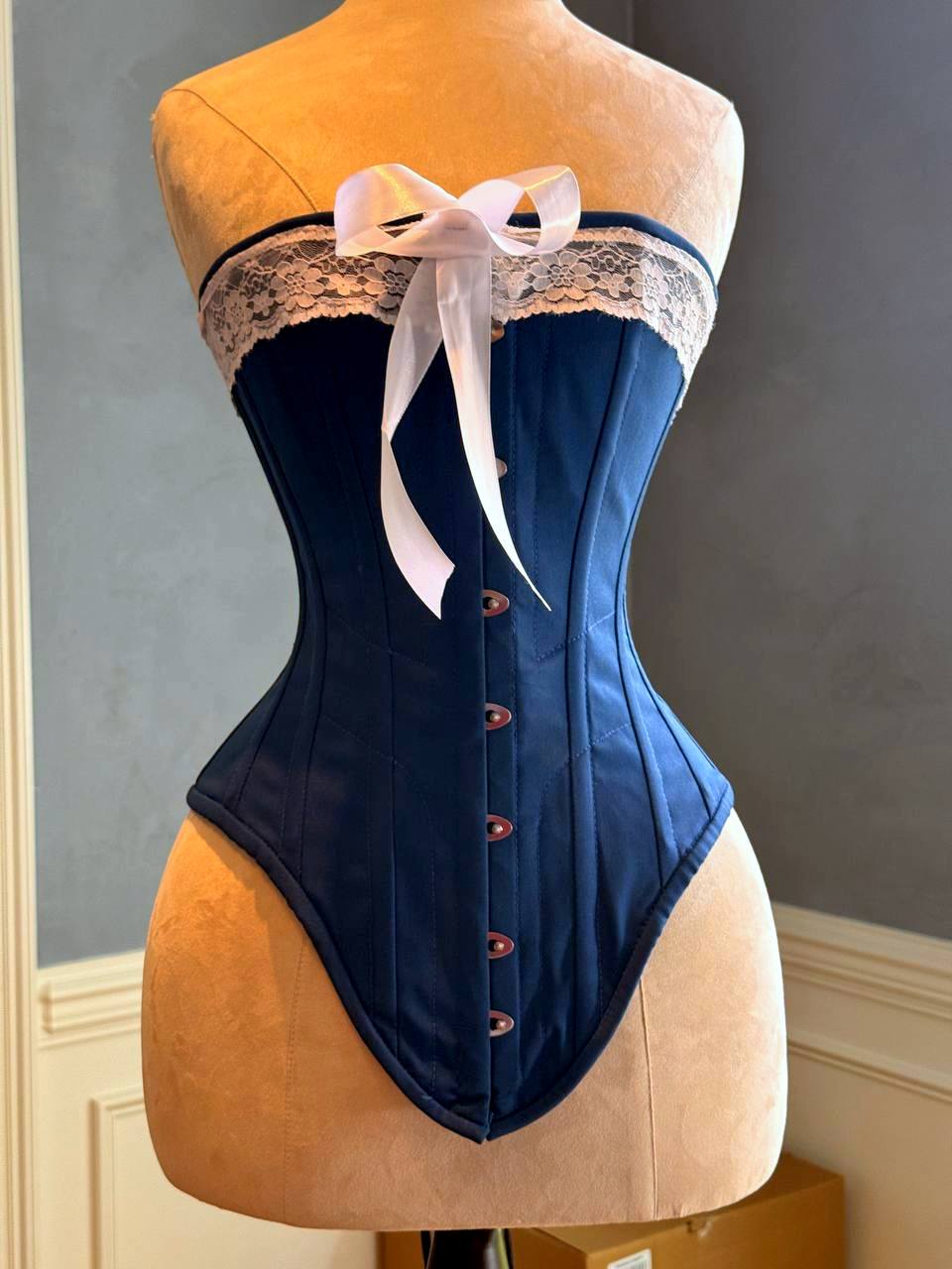 The Blue Nights Elegance Corset – Pastoral Dreams of Versailles