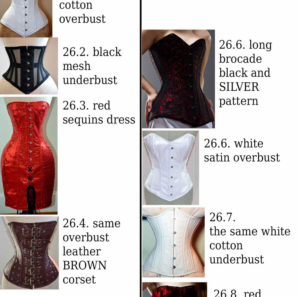 
                  
                    URGENT ORDERS FROM STOCK Corsettery Authentic Corsets USA
                  
                