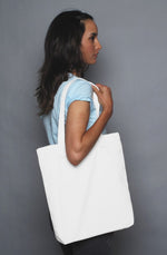 Tote cotton bag for shopping, gym or home storage