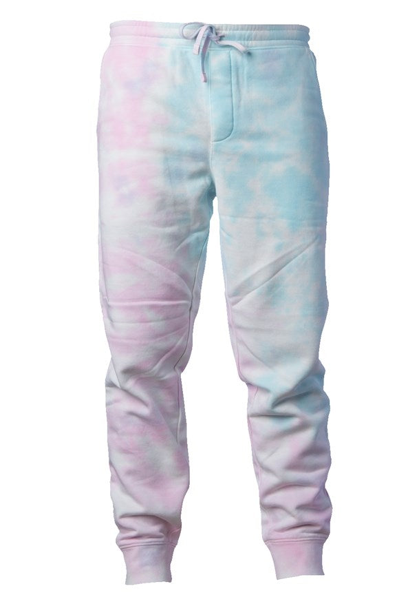 Cotton Candy Tie Dye Pants for Home or Gym Apliiq