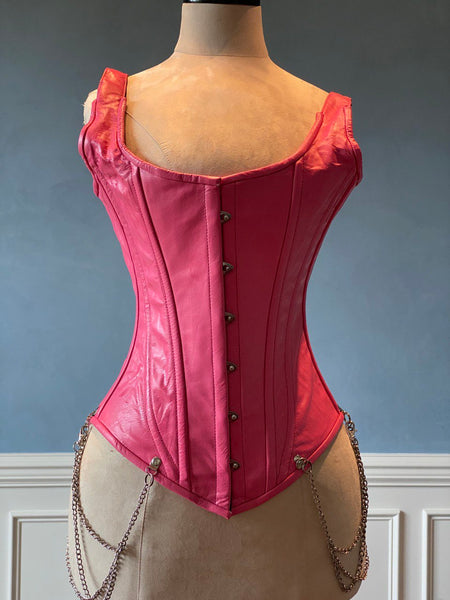 Classic brocade overbust corset vest inspired by Audrey Hepburn with s – Corsettery  Authentic Corsets USA