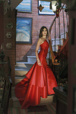 Satin Mermaid Dress #5416. Dress for prom, wedding, bridesmaids, photoshoots