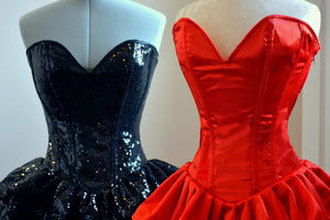 Mermaid long velvet corset dress. Gothic, steampunk velvet dress