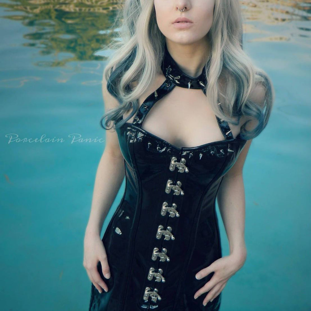 Chic latex corset dress In A Variety Of Stylish Designs 