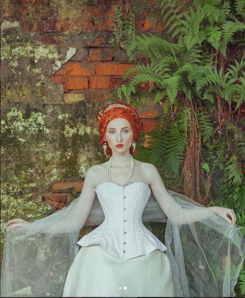 The Ramona Corset. Bespoke High Quality Authentic Peplum Style Corset from Cotton On Steel Bones, Vintage, Wedding, Victorian Corset. 24 / White The Ramona Corset. Bespoke High Quality Authentic Peplum Style Corset from Cotton On Steel Bones, Vintage, Wedding, Victorian Corset. 24 / White