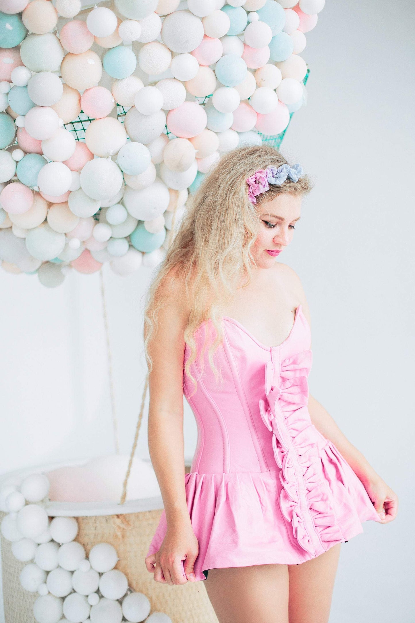 Authentic real pink leather corset dress with skirt, Barbie, Unicorn o Corsettery Authentic Corsets USA Authentic real pink leather corset dress with skirt, Barbie, Unicorn o Corsettery Authentic Corsets USA